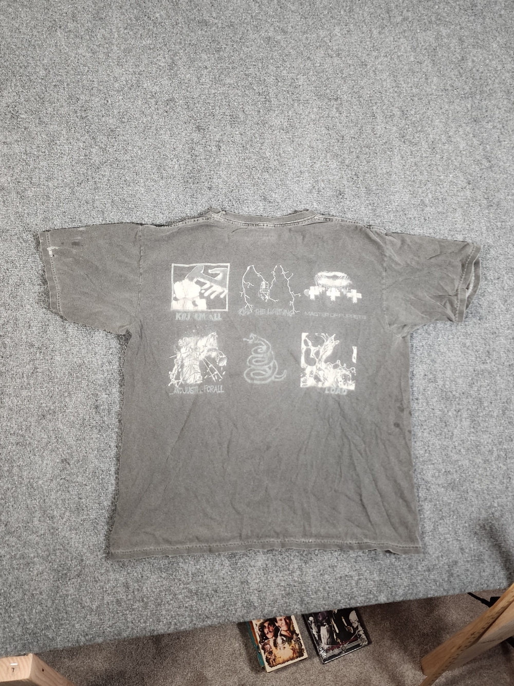 Men's Black Graphic Short Sleeve T-Shirt